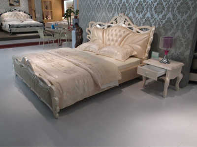 歐式奢華新體驗 藍珊瑚品牌真皮床，打造高檔婚慶臥室